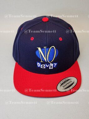 No Doubt Snap Back Cap  / Navy and Red / Sphere Las Vegas Residency 2026